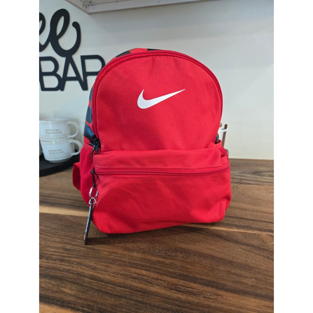 Nike Brasilia JDI Mini Backpack University Red Just Do It BA5559-657 Small Bag